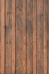 Image showing Wood old wall background