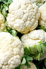 Image showing Cauliflowers