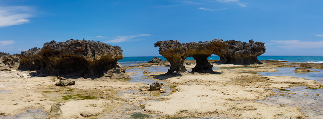 Image showing rocky beach in Antsiranana, Diego Suarez, Madagascar
