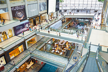 Image showing  Shopping center Marina Bay Singapore