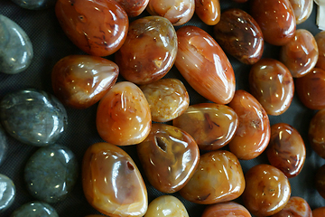 Image showing color agate collection