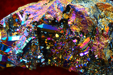 Image showing rainbow crystal texture