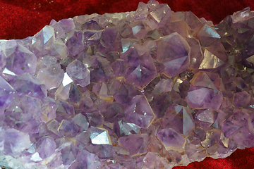 Image showing amethyst violet background