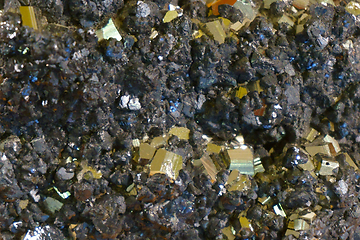 Image showing pyrite mineral background