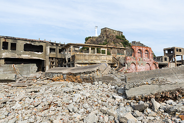 Image showing Gunkanjima island