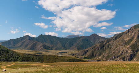 Image showing landscape Altai mountains. Siberia, Russia