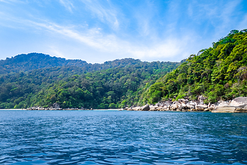 Image showing Turtle Beach, Perhentian Islands, Terengganu, Malaysia