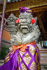 Image showing Statue in Puri Saren Palace, Ubud, Bali, Indonesia