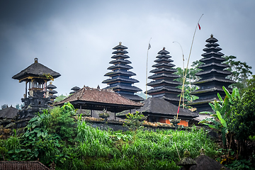 Image showing Pura Besakih temple on mount Agung, Bali, Indonesia