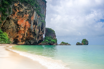 Image showing Phra Nang Beach in Krabi, Thailand