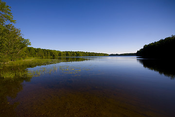 Image showing Minnesota Lake in Blue