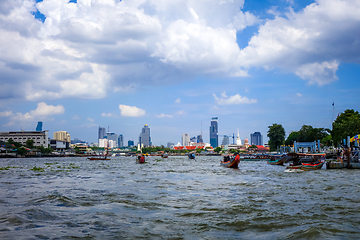 Image showing Chao Phraya River, Bangkok, Thailand