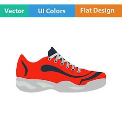 Image showing Tennis sneaker icon