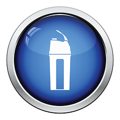 Image showing Fitness bottle icon