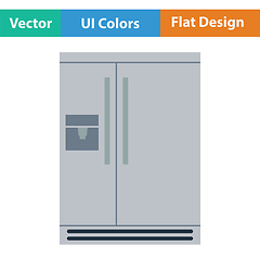 Image showing Wide refrigerator icon