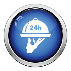 Image showing 24 hour room service icon