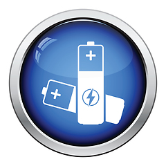 Image showing Electric battery icon