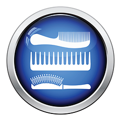 Image showing Hairbrush icon