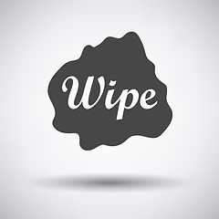 Image showing Wipe cloth icon