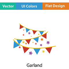 Image showing Party garland icon