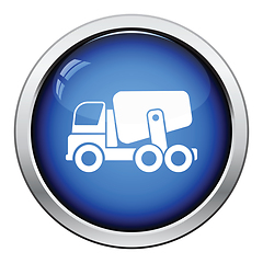 Image showing Icon of Concrete mixer truck 