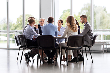 Image showing business team meeting at office