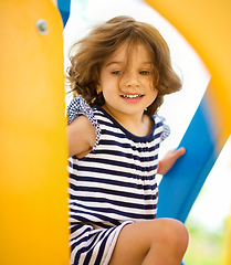 Image showing Portrait of a cute little girl