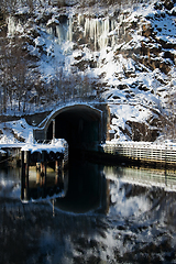 Image showing Submarine Bunker Olavsvern, Troms, Norway