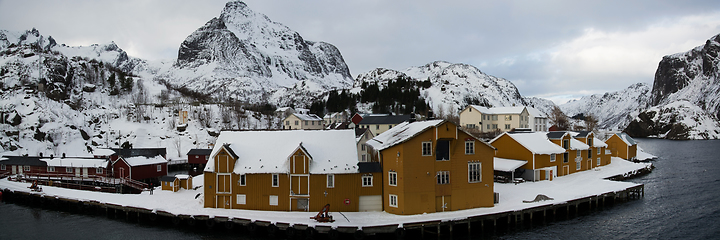 Image showing Nusfjord, Lofoten, Norway