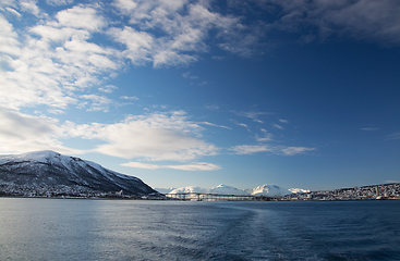 Image showing Winter in Tromsoe, Norway