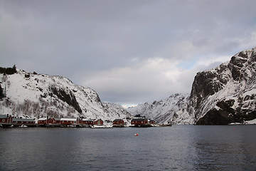 Image showing Nusfjord, Lofoten, Norway