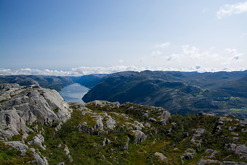 Image showing Lysefjord, Rogaland, Norway