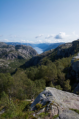 Image showing Lysefjord, Rogaland, Norway