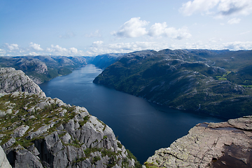 Image showing Lysefjord, Rogaland, Norway