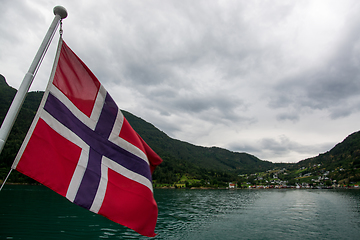 Image showing Lustrafjorden, Sogn og Fjordane, Norway