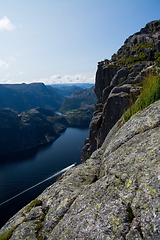 Image showing Lysefjord, Rogaland, Norway