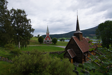 Image showing Roedven Stave Church, Moere Og Romsdal, Norway