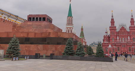 Image showing Moscow Red square, History Museum in Russia