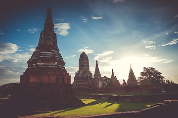 Image showing Wat Chaiwatthanaram temple, Ayutthaya, Thailand