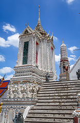 Image showing Wat Arun temple, Bangkok, Thailand