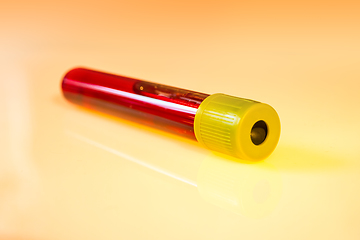 Image showing Blood test tube