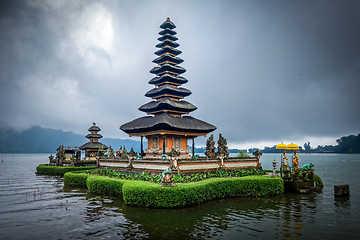 Image showing Pura Ulun Danu Bratan temple, bedugul, Bali, Indonesia