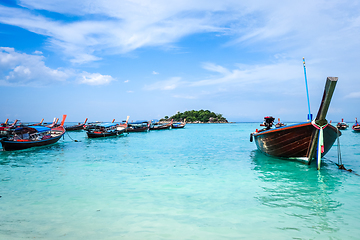 Image showing Tropical beach in Koh Lipe, Thailand