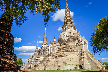 Image showing Wat Phra Si Sanphet temple, Ayutthaya, Thailand