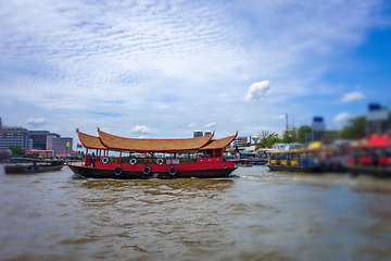 Image showing Chao Phraya River, Bangkok, Thailand