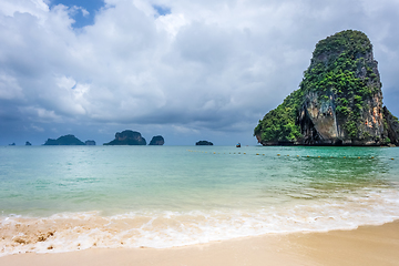 Image showing Phra Nang Beach in Krabi, Thailand