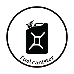 Image showing Fuel canister icon