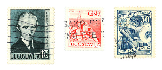 Image showing Yugoslavia stamps