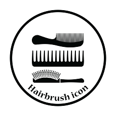 Image showing Hairbrush icon