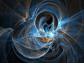 Image showing Swirled background